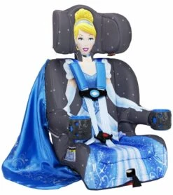 KidsEmbrace Harness Booster Car Seat - Cinderella Platinum