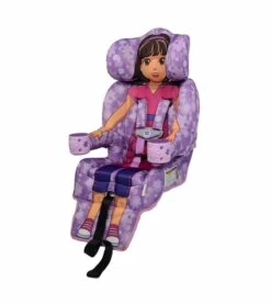 KidsEmbrace Harness Booster Car Seat - Dora The Explorer