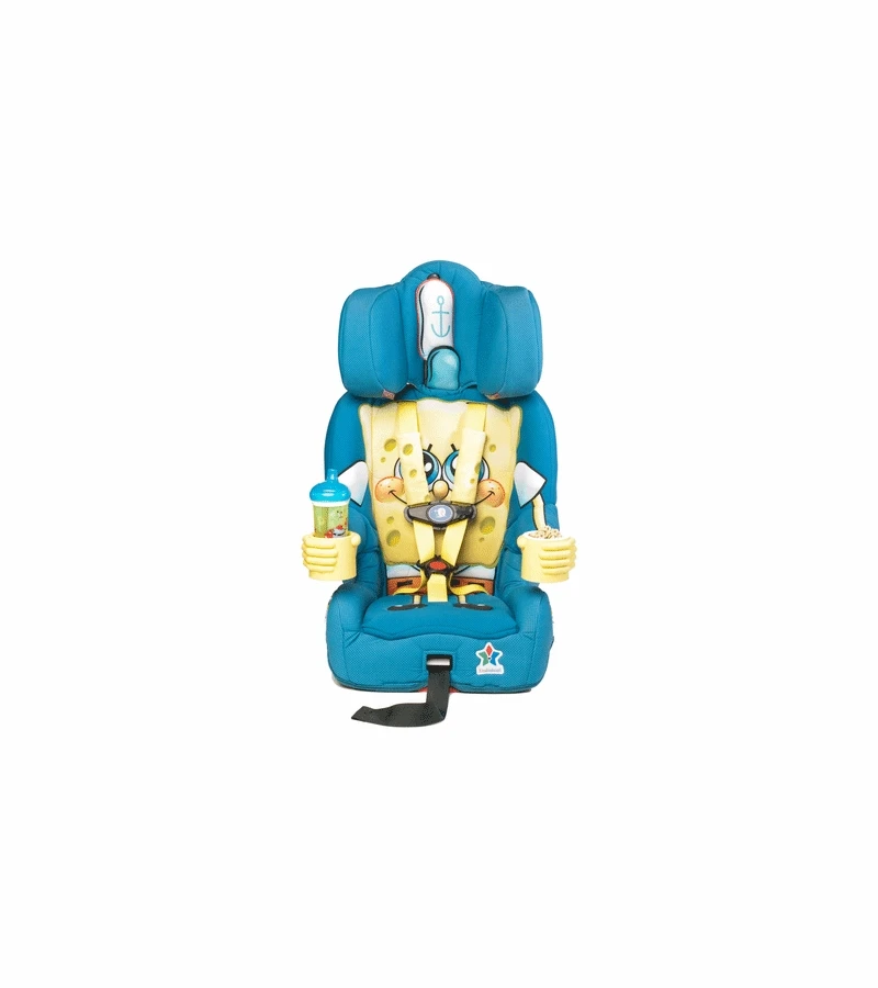 KidsEmbrace Harness Booster Car Seat - Sponge Bob Squarepants 4 KidsEmbrace Harness Booster Car Seat - Sponge Bob Squarepants - Image 2
