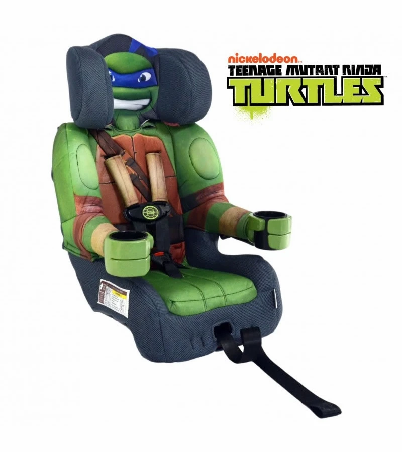 KidsEmbrace Harness Booster Car Seat - Teenage Mutant Ninja Turtles 6 KidsEmbrace Harness Booster Car Seat - Teenage Mutant Ninja Turtles - Image 4