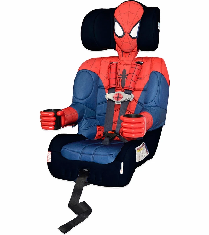 KidsEmbrace Harness Booster Car Seat - Ultimate Spider-Man, Black 3 KidsEmbrace Harness Booster Car Seat - Ultimate Spider-Man, Black