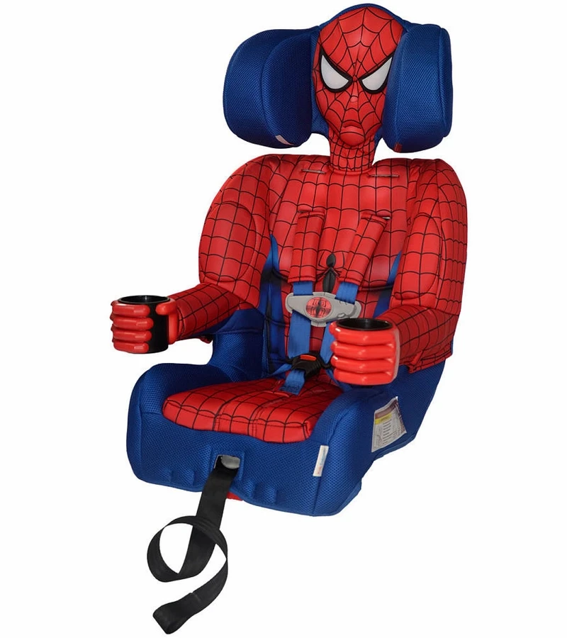 KidsEmbrace Harness Booster Car Seat - Ultimate Spider-Man, Blue 3 KidsEmbrace Harness Booster Car Seat - Ultimate Spider-Man, Blue