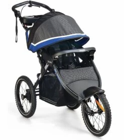 Kolcraft Sprint Pro Jogging Stroller - Sonic Blue -Graco Store kolcraft sprint pro jogging stroller sonic blue 236