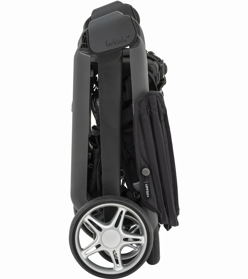 Larktale Chit Chat Compact Stroller Winter Bundle - Barossa Red / Black 6 Larktale Chit Chat Compact Stroller Winter Bundle - Barossa Red / Black - Image 4