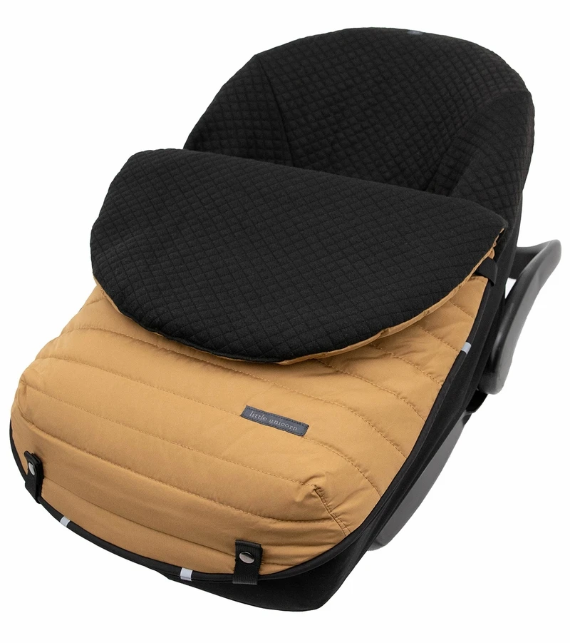 Little Unicorn Infant Car Seat Footmuff - Ginger 3 Little Unicorn Infant Car Seat Footmuff - Ginger