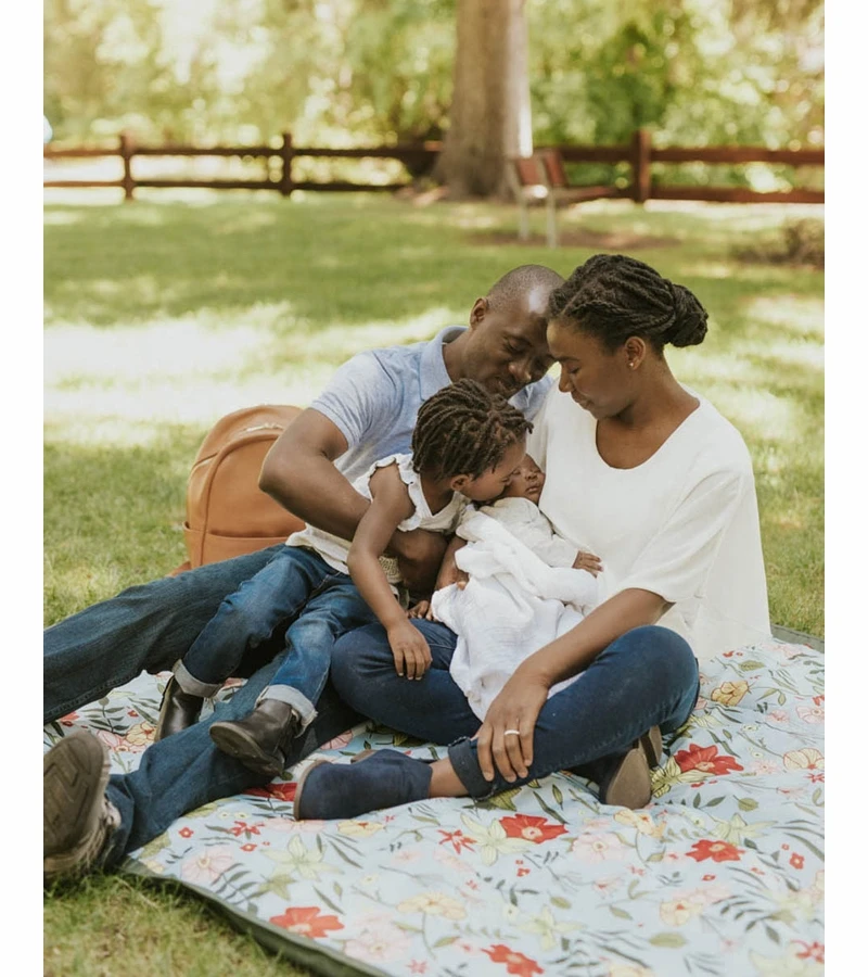 Little Unicorn Outdoor Blanket 5 X 10 - Primrose Patch 7 Little Unicorn Outdoor Blanket 5 X 10 - Primrose Patch - Image 5