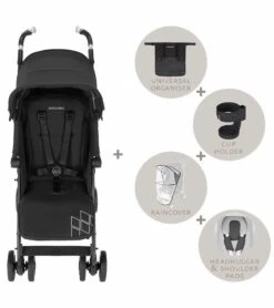 Maclaren 2016/2017 Techno XT Style Set Stroller - Black/Black -Graco Store maclaren 2016 2017 techno xt style set stroller black black 76