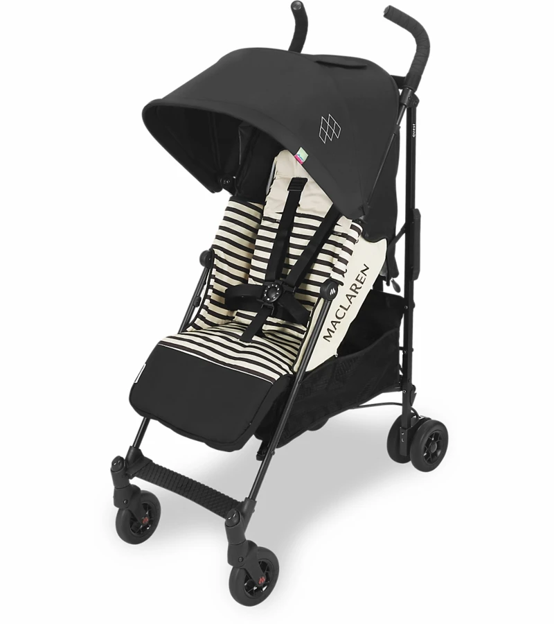 Maclaren 2018 / 2019 Quest Stroller - Railroad Stripe 3 Maclaren 2018 / 2019 Quest Stroller - Railroad Stripe