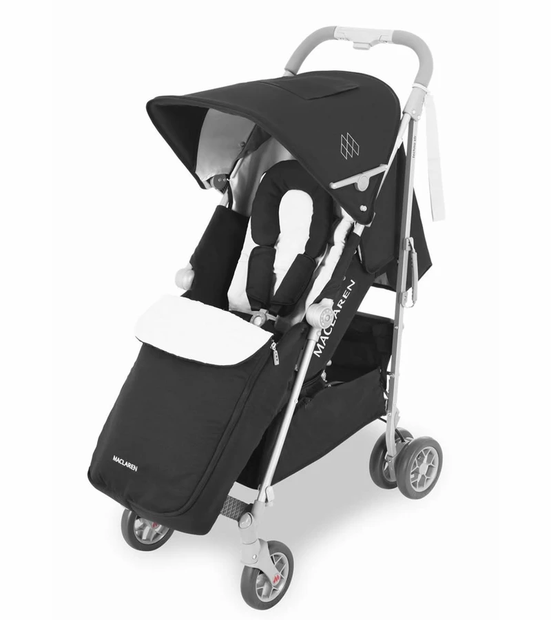 Maclaren 2018 / 2019 Techno XLR Stroller - Black/Silver 3 Maclaren 2018 / 2019 Techno XLR Stroller - Black/Silver