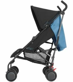 Maclaren Mac M-01 Umbrella Stroller - Black/Bluebird -Graco Store maclaren mac m 01 umbrella stroller black bluebird 32