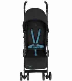 Maclaren Mac M-01 Umbrella Stroller - Black/Bluebird -Graco Store maclaren mac m 01 umbrella stroller black bluebird 33