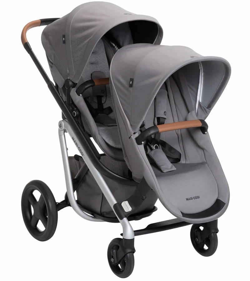 Maxi-Cosi Lila Double Stroller - Nomad Grey 4 Maxi-Cosi Lila Double Stroller - Nomad Grey - Image 2