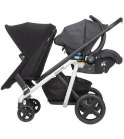 Maxi-Cosi Lila Double Stroller - Nomad Black -Graco Store maxi cosi lila double stroller frequency black nomad black 56 1
