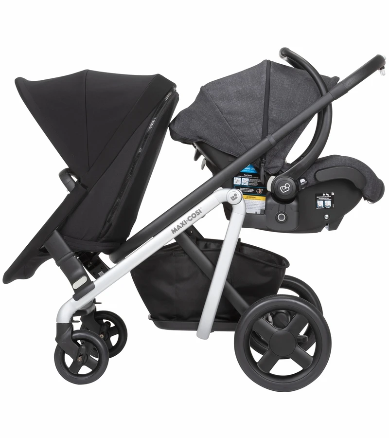 Maxi-Cosi Lila Double Stroller - Nomad Grey 8 Maxi-Cosi Lila Double Stroller - Nomad Grey - Image 6