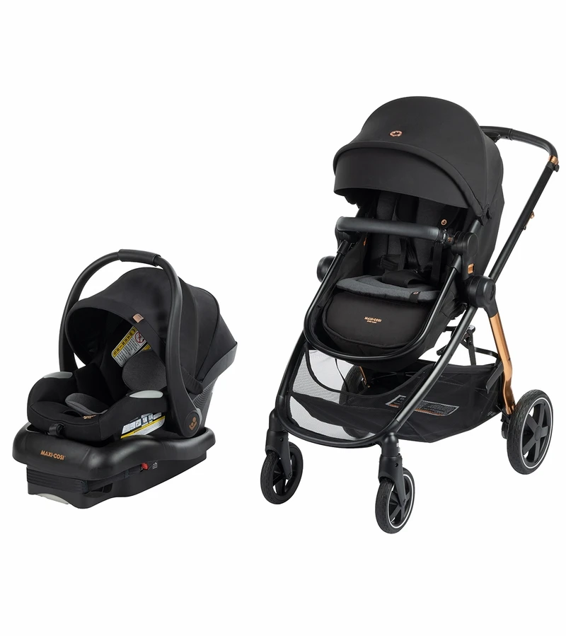 Maxi-Cosi Zelia 2 Luxe 5-in-1 Modular Travel System - Dark Ember 3 Maxi-Cosi Zelia 2 Luxe 5-in-1 Modular Travel System - Dark Ember