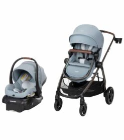 Maxi-Cosi Zelia 2 Luxe 5-in-1 Modular Travel System - New Hope Grey