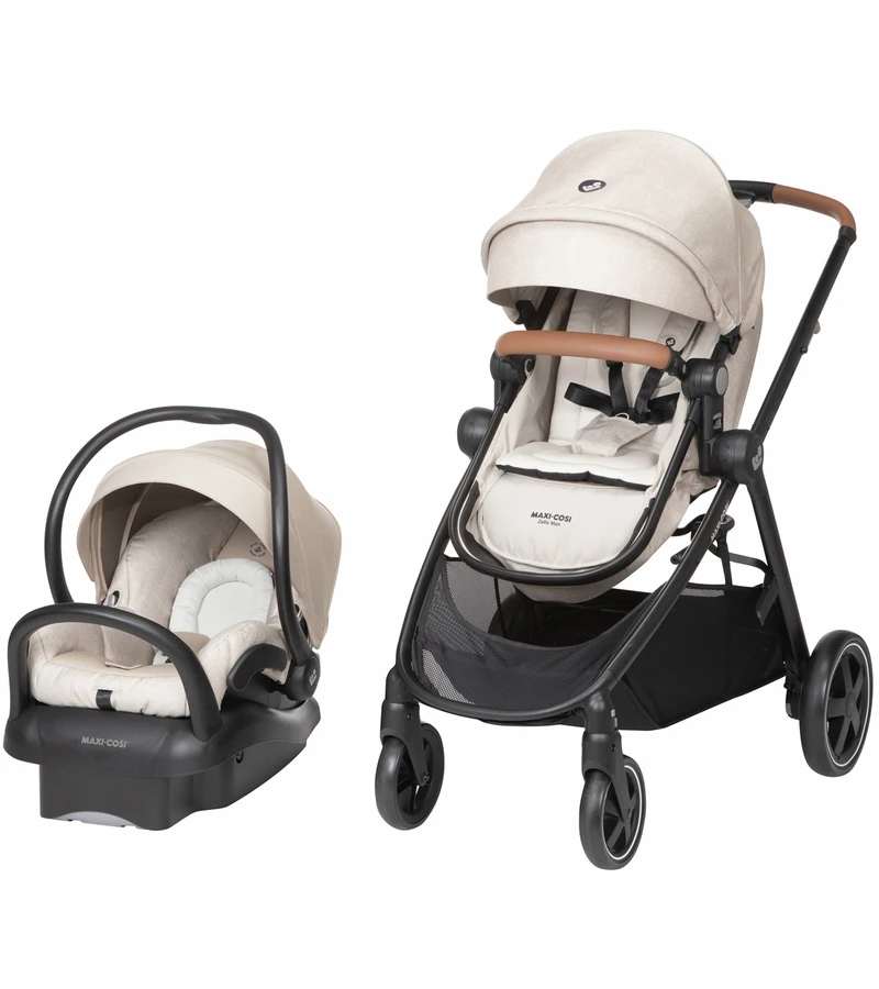 Maxi-Cosi Zelia Max Travel System - Nomad Sand 3 Maxi-Cosi Zelia Max Travel System - Nomad Sand