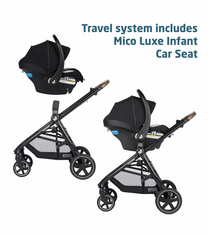 Maxi-Cosi Zelia2 Luxe Travel System - New Hope Black 6 Maxi-Cosi Zelia2 Luxe Travel System - New Hope Black - Image 4