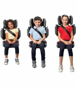 Mifold HiFold Fit-and-Fold Highback Belt-Postioning Booster Car Seat - Slate Grey -Graco Store mifold hifold fit and fold highback belt postioning booster car seat red 167