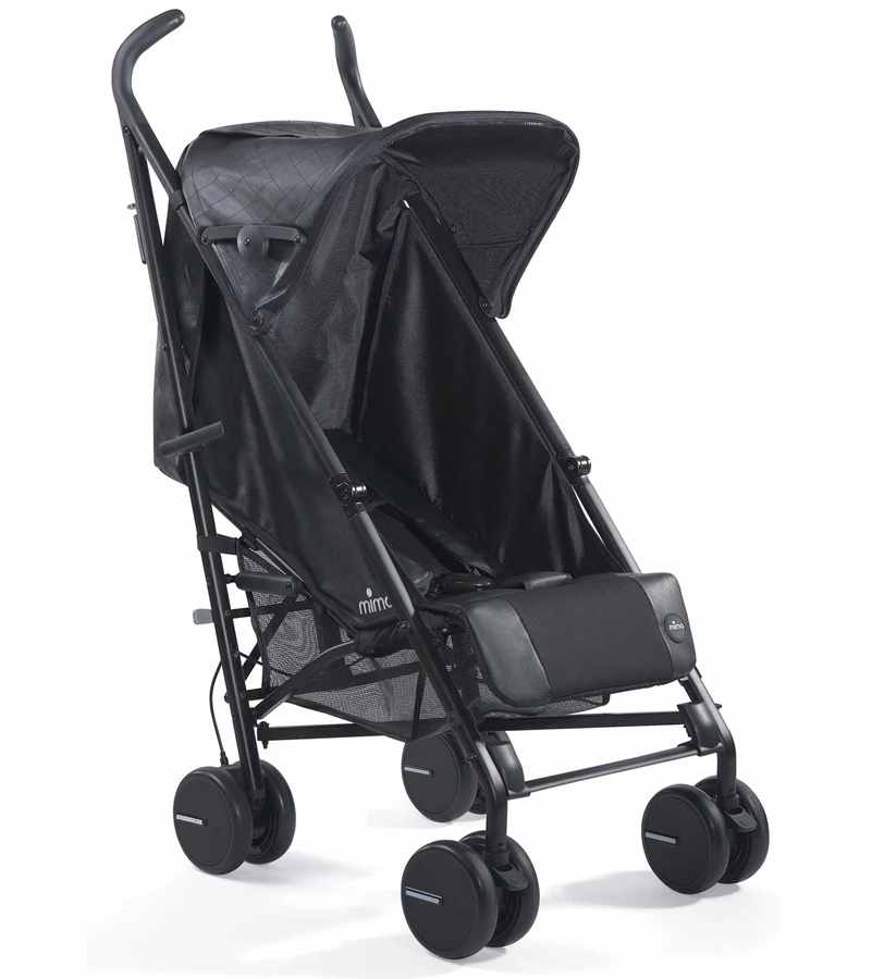 Mima BO Compact Stroller - Black 3 Mima BO Compact Stroller - Black