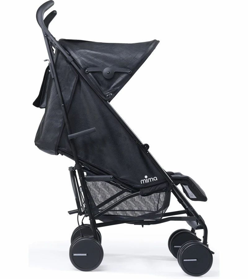 Mima BO Compact Stroller - Black 4 Mima BO Compact Stroller - Black - Image 2