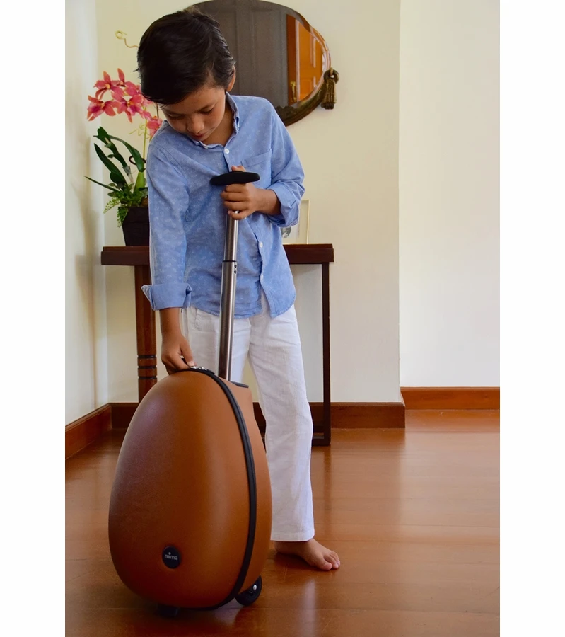 Mima Ovi Suitcase - Camel 5 Mima Ovi Suitcase - Camel - Image 3