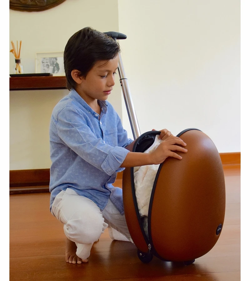 Mima Ovi Suitcase - Camel 6 Mima Ovi Suitcase - Camel - Image 4