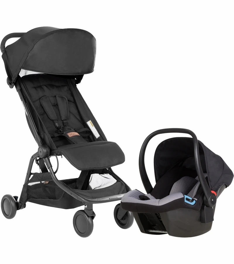 Mountain Buggy 2020 Nano Travel System - Black 3 Mountain Buggy 2020 Nano Travel System - Black