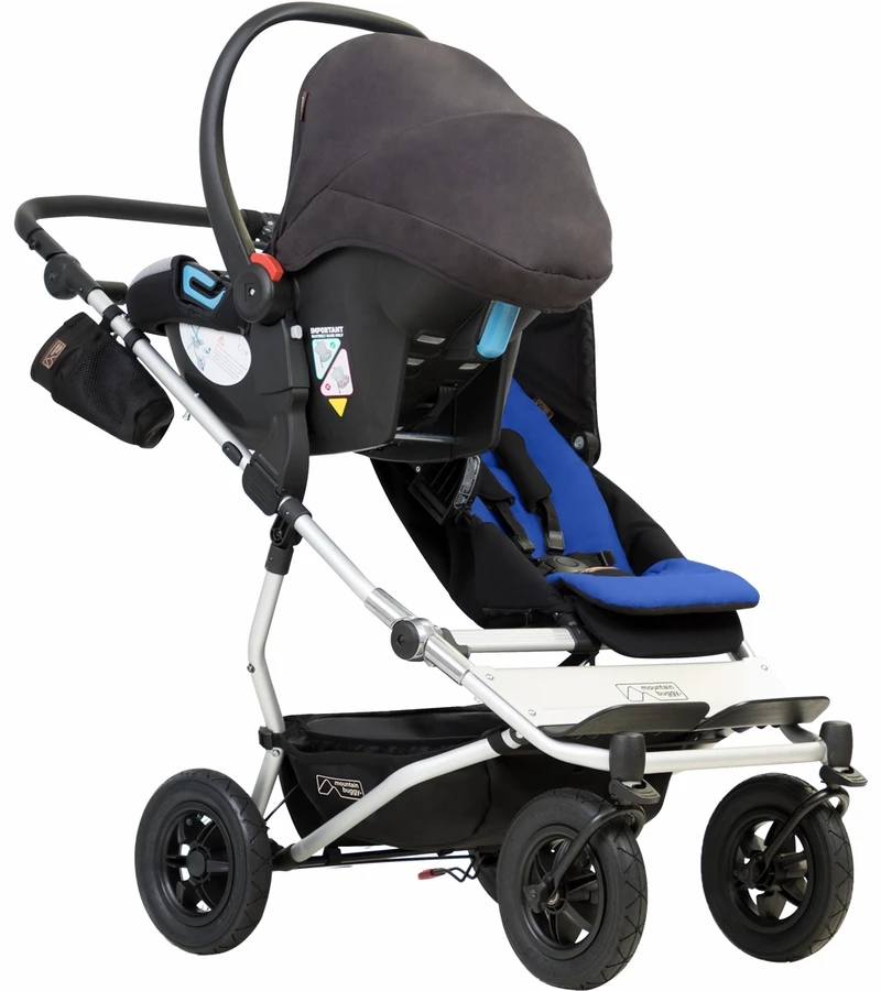 Mountain Buggy Duet 3.0 Double Stroller - Marine 6 Mountain Buggy Duet 3.0 Double Stroller - Marine - Image 4