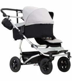 Mountain Buggy Duet 3.0 Double Stroller - Silver -Graco Store mountain buggy duet 3 0 double stroller silver 216