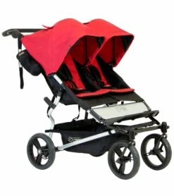 Mountain Buggy Duet Aerotech Double Stroller - Chili