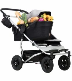 Mountain Buggy Duet As A Single Stroller - Silver