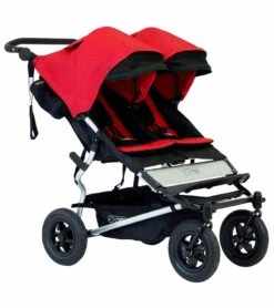 Mountain Buggy Duet Double Stroller - Chilli