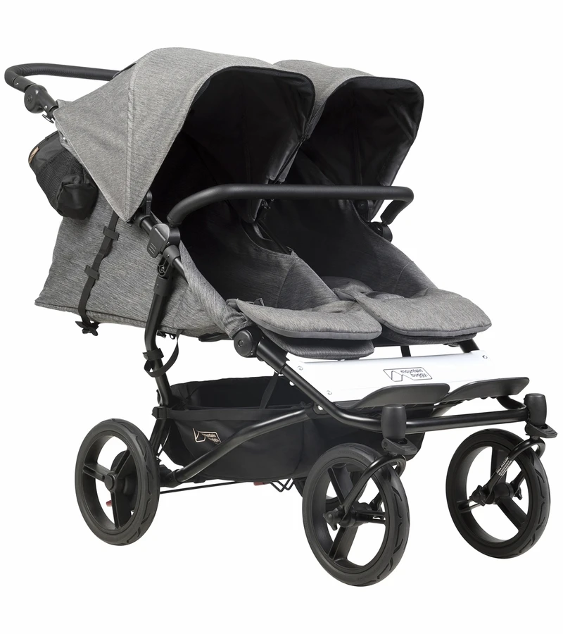 Mountain Buggy Duet Luxury Stroller - Herringbone 4 Mountain Buggy Duet Luxury Stroller - Herringbone - Image 2