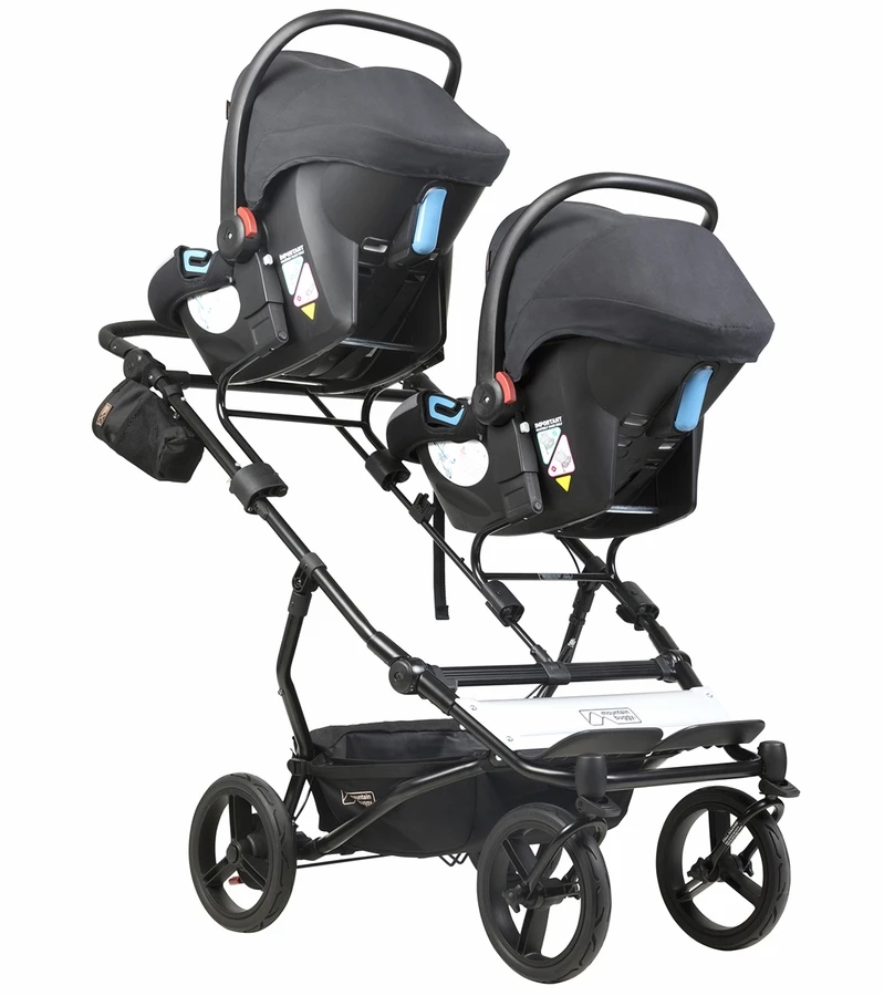 Mountain Buggy Duet Luxury Stroller - Herringbone 8 Mountain Buggy Duet Luxury Stroller - Herringbone - Image 6