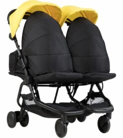 Mountain Buggy Nano Duo Double Stroller - Cyber -Graco Store mountain buggy nano duo double stroller cyber 52
