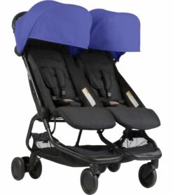 Mountain Buggy Nano Duo Double Stroller - Nautical