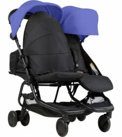 Mountain Buggy Nano Duo Double Stroller - Nautical 12 Mountain Buggy Nano Duo Double Stroller - Nautical -Graco Store mountain buggy nano duo double stroller nautical 52