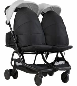 Mountain Buggy Nano Duo Double Stroller - Silver -Graco Store mountain buggy nano duo double stroller silver 50