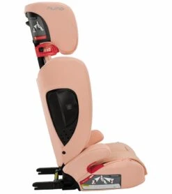 Nuna AACE Flame-Retardant Free High Back Belt Positioning Booster Car Seat - Coral -Graco Store nuna aace flame retardant free high back belt positioning booster car seat coral 29