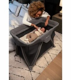 Nuna COVE Aire Go Playard - Caviar -Graco Store nuna cove aire go playard caviar 153