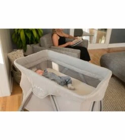 Nuna COVE Aire Go Playard - Frost -Graco Store nuna cove aire go playard frost 175