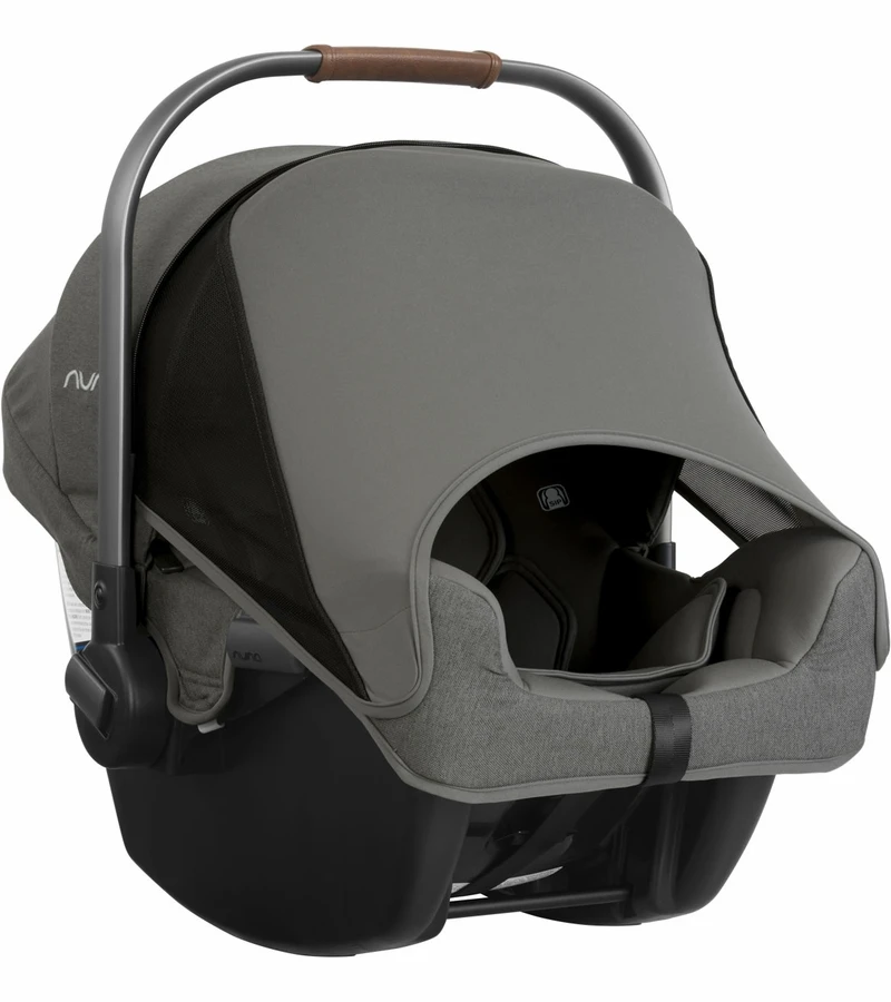 Nuna Pipa Lightweight Infant Car Seat With Load Leg - Granite 5 Nuna Pipa Lightweight Infant Car Seat With Load Leg - Granite - Image 3
