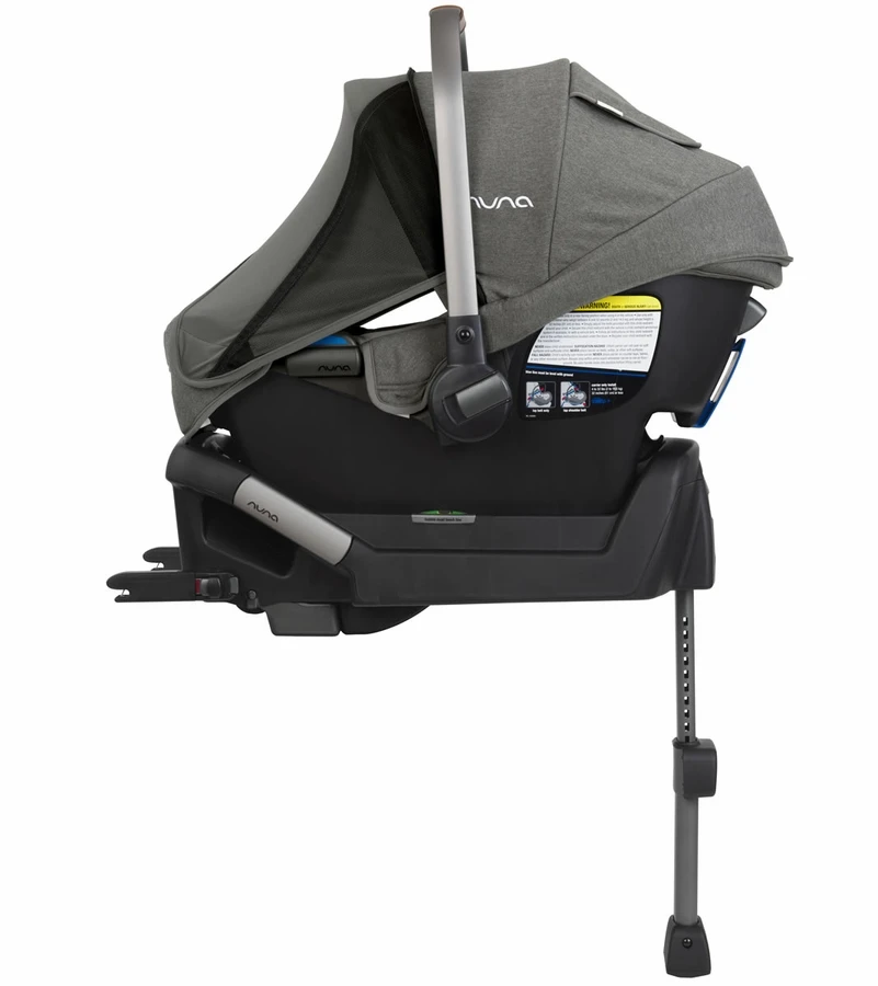 Nuna Pipa Lightweight Infant Car Seat With Load Leg - Granite 8 Nuna Pipa Lightweight Infant Car Seat With Load Leg - Granite - Image 6