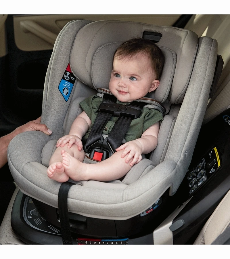 Nuna REVV Rotating Convertible Car Seat - Hazelwood 7 Nuna REVV Rotating Convertible Car Seat - Hazelwood - Image 5