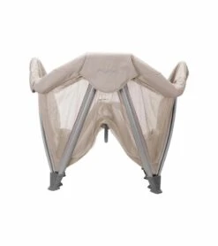 Nuna Sena Aire Playard With Organic Cotton Sheet - Champagne 12 Nuna Sena Aire Playard With Organic Cotton Sheet - Champagne -Graco Store nuna sena aire playard with organic cotton sheet champagne 193