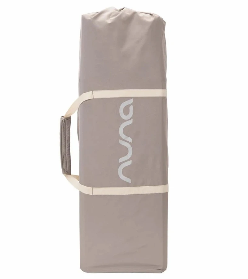 Nuna Sena Aire Playard With Organic Cotton Sheet - Champagne 9 Nuna Sena Aire Playard With Organic Cotton Sheet - Champagne - Image 7