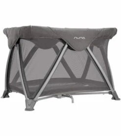 Nuna Sena Aire Playard With Organic Cotton Sheet - Granite