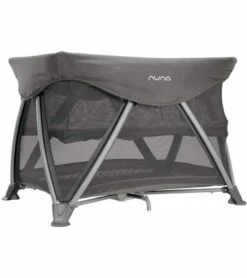 Nuna Sena Aire Playard With Organic Cotton Sheet - Granite -Graco Store nuna sena aire playard with organic cotton sheet granite 193
