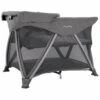 Nuna SENA Aire Playard With Zip-Off Bassinet + Changer (One Box) - Granite -Graco Store nuna sena aire playard with zip off bassinet changer one box granite 178